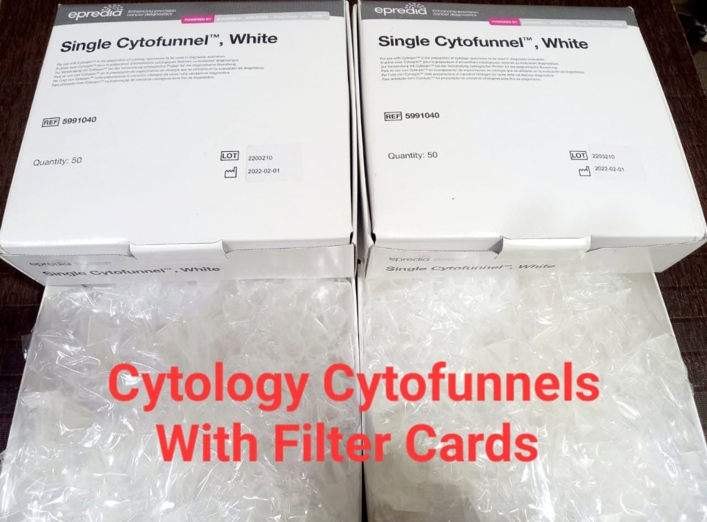 Cytology Cytofunnels with Filter Cards